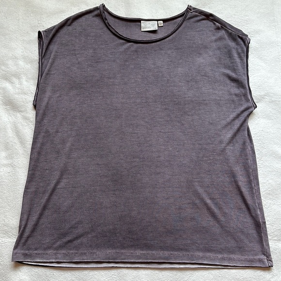 Dantelle Tops - Danielle Cap Sleeve muted purple top